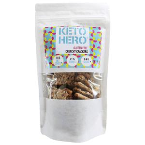 Keto Hero Crunchy Crackers (100 gr)