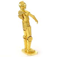 Metal Earth C-3PO gold Metalen bouwpakket - thumbnail