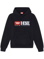 Diesel hoodie S-Ginn-Hood-Div à logo appliqué - Noir - thumbnail