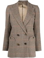 Blazé Milano blazer croisé à carreaux - Multicolore