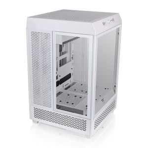 Thermaltake CA-1X1-00M6WN-00 Full Tower PC-behuizing Wit LCS-compatibel, Zijvenster, Geschikt voor DIY-waterkoeling, Geschikt voor AIO-waterkoeling, 2