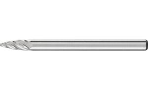 PFERD 21222563 Freesstift Spitsboog Lengte 37 mm Afmeting, Ø 3 mm Werklengte 7 mm Schachtdiameter 3 mm