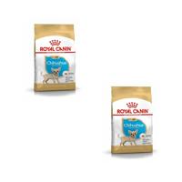 Royal Canin Chihuahua Puppy | Dubbele verpakking | 2 x 500 g | Compleet voer speciaal voor Chihuahua Puppy | tot 8 maanden | Kan helpen om ontlastingsgeur te verminderen