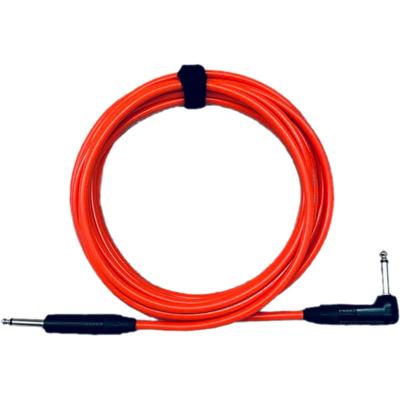 Tasker T33 Red 6m 6.3mm TS jack gitaarkabel Tasker T33 Red 6m 6.3mm TS jack gitaarkabel