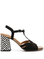 Chie Mihara sandales Plau 90 mm en cuir - Noir