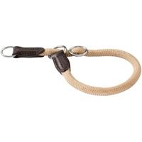 HUNTER Freestyle dressuurhalsband, hondenhalsband, trekstopper, robuust, weerbestendig, 50 (M-L), beige