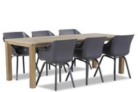 Hartman Sophie element/Bristol 220 cm dining tuinset 7-delig