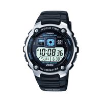 Horlogeband Casio 10302043 / AE2000W-1AVEF / AE-2100W-1AVEF Kunststof/Plastic Zwart 16mm - thumbnail