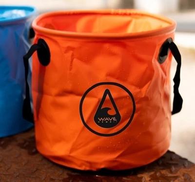 Wave Hawaii opvouwbare emmer waterdicht 35 x 30 cm oranje Wave Hawaii opvouwbare emmer waterdicht 35 x 30 cm oranje