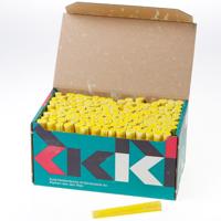 Schoolbordkryt wit-geel(144)