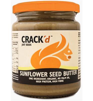 Crack'd Crack'd Zonnebloempasta Organic Bio (250g) Crack'd Crack'd Zonnebloempasta Organic Bio (250g)
