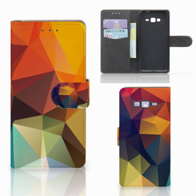 Samsung Galaxy Grand Prime | Grand Prime VE G531F Book Case Polygon Color