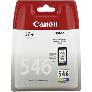 Canon CL-546 inktcartridge 1 stuk(s) Origineel Normaal rendement Cyaan, Magenta, Geel