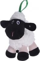 Tender Toys knuffelschaap 22 cm zwart