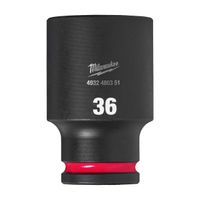 Milwaukee Accessoires SHOCKWAVE Krachtdop 1/2" lang 36 mm | 1 stuk - 4932480351