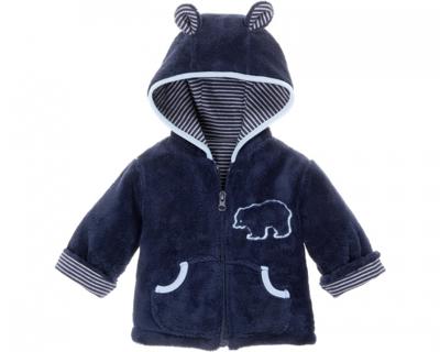 Playshoes fleece jasje met capuchon junior licht Playshoes fleece jasje met capuchon junior licht
