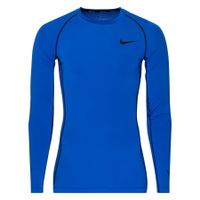 Nike Pro Top Dri-FIT - Blauw/Zwart Lange Mouwen - thumbnail