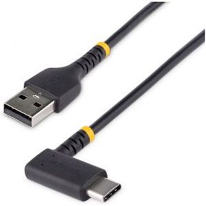 StarTech.com R2ACR-30C-USB-CABLE USB-kabel 0,3 m USB 2.0 USB A USB C Zwart