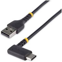 StarTech.com R2ACR-30C-USB-CABLE USB-kabel 0,3 m USB 2.0 USB A USB C Zwart