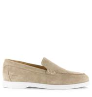 BLACKSTONE Blackstone - BG360 Mouton loafers van su Beige Suede Loafers Heren