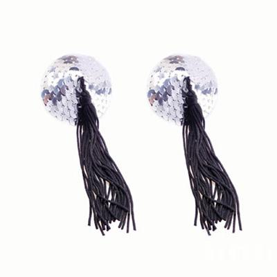 Zilveren Tepelschild Met Kwastjes