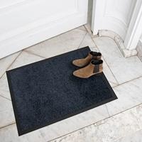 Studio M Classic PRO Vuilvangmat, binnen, 60 x 80 cm, antislip deurmat voor binnen, deurmat in vele maten, schoonloopmat, deurmat voor binnendeur, zwart