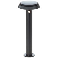 Brilliant Zwarte staande lamp Alvero met sensor G40431/06