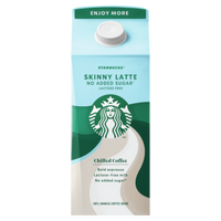 Starbucks Chilled Coffee Skinny Latte ijskoffie 750ml bij Jumbo
