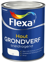 flexa grondverf sneldrogend wit 0.25 ltr