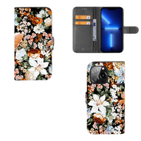 Hoesje voor iPhone 13 Pro Dark Flowers