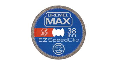 Dremel SC456 MAX 2615S456DM Doorslijpschijf recht 38.1 mm 1 stuk(s) Metaal