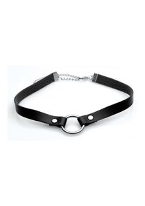 Lush Pet Ring Slim Choker - Silver