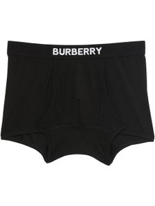 Burberry boxer à bande logo - Noir