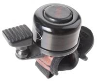 Nuvo fietsbel vinger 33 mm zwart