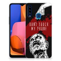 Samsung Galaxy A20s Silicone-hoesje Zombie Blood - thumbnail