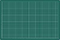 Snijmat rillstab 300 x 450 mm a3 3-laags groen