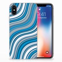 Apple iPhone X | Xs TPU bumper Waves Blue