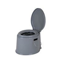 Bo-Camp 5502800 campingtoilet Grijs Kunststof