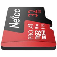 Netac Technology NT02P500PRO-032G-R microSDHC-kaart 32GB A1 Application Performance Class voor 24/7-