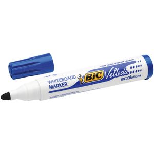 Viltstift Bic 1701 whiteboard rond blauw 1.4mm