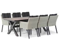 Garden Collections Oxbow/Forest 240 cm dining tuinset 7-delig - thumbnail