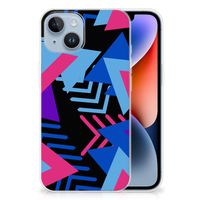 Apple iPhone 14 TPU Hoesje Funky Triangle - thumbnail