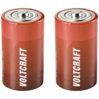 VOLTCRAFT LR20 D batterij (mono) Alkaline 1.5 V 18000 mAh 2 stuk(s)