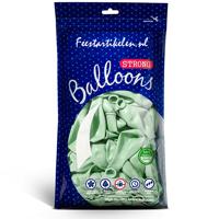 Ballonnen pastel pistache 100 stuks