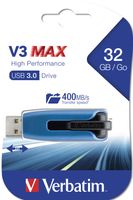 Verbatim V3 Max USB-stick 32 GB Zwart 49806 USB 3.2 Gen 1 (USB 3.0) - thumbnail