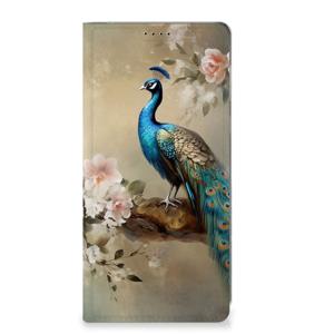 Hoesje maken voor Motorola Edge 40 Neo Vintage Pauwen