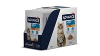 Advance Natvoer voor volwassen katten met kip, multipack, 12 x 85 g, totaal 1,02 kg