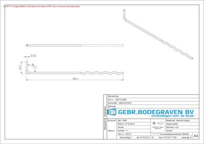 Universeelspouwanker 200 Ø3,2 VD