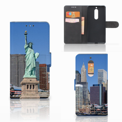 Nokia 5 Flip Cover Vrijheidsbeeld Nokia 5 Flip Cover Vrijheidsbeeld