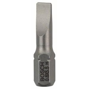 Bosch Accessories Gleuf-bit 5.5 mm Extra hard C 6.3 25 stuk(s)